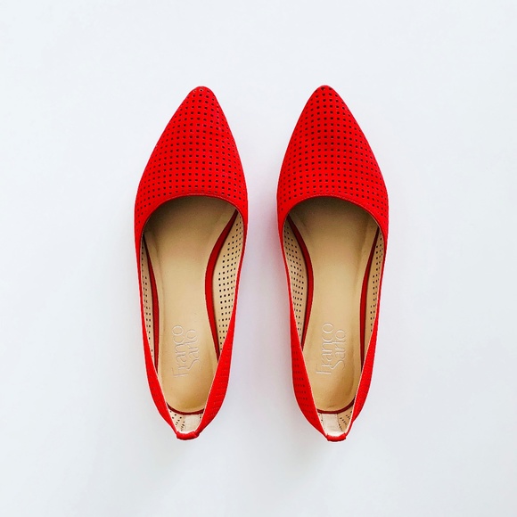 Franco Sarto Shoes - ❤️ franco sarto red hazeline flats